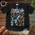 Alaska Icons T-Shirt: Original Watercolor Art
