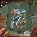 Alaska Icons T-Shirt: Original Watercolor Art