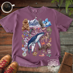 Alaska Icons T-Shirt: Original Watercolor Art