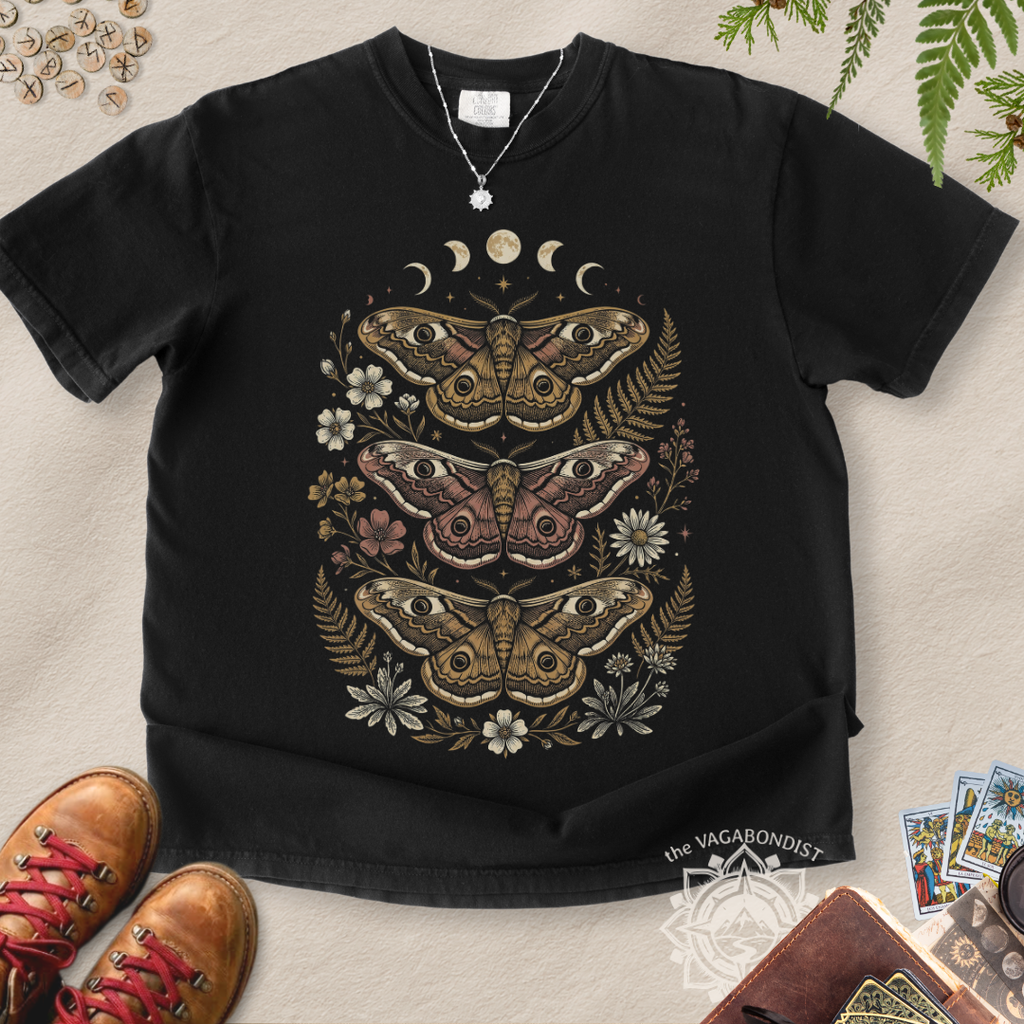 Moths, Ferns & Moons T-Shirt