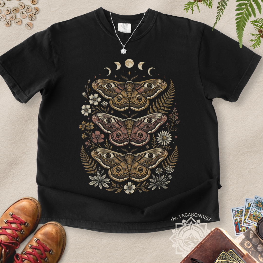 Moths, Ferns & Moons T-Shirt