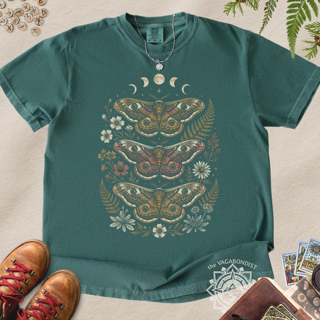 Moths, Ferns & Moons T-Shirt