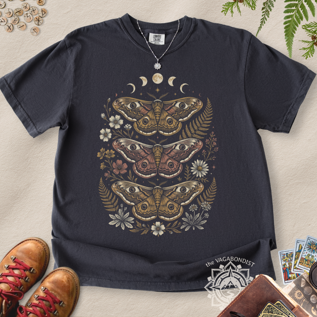 Moths, Ferns & Moons T-Shirt
