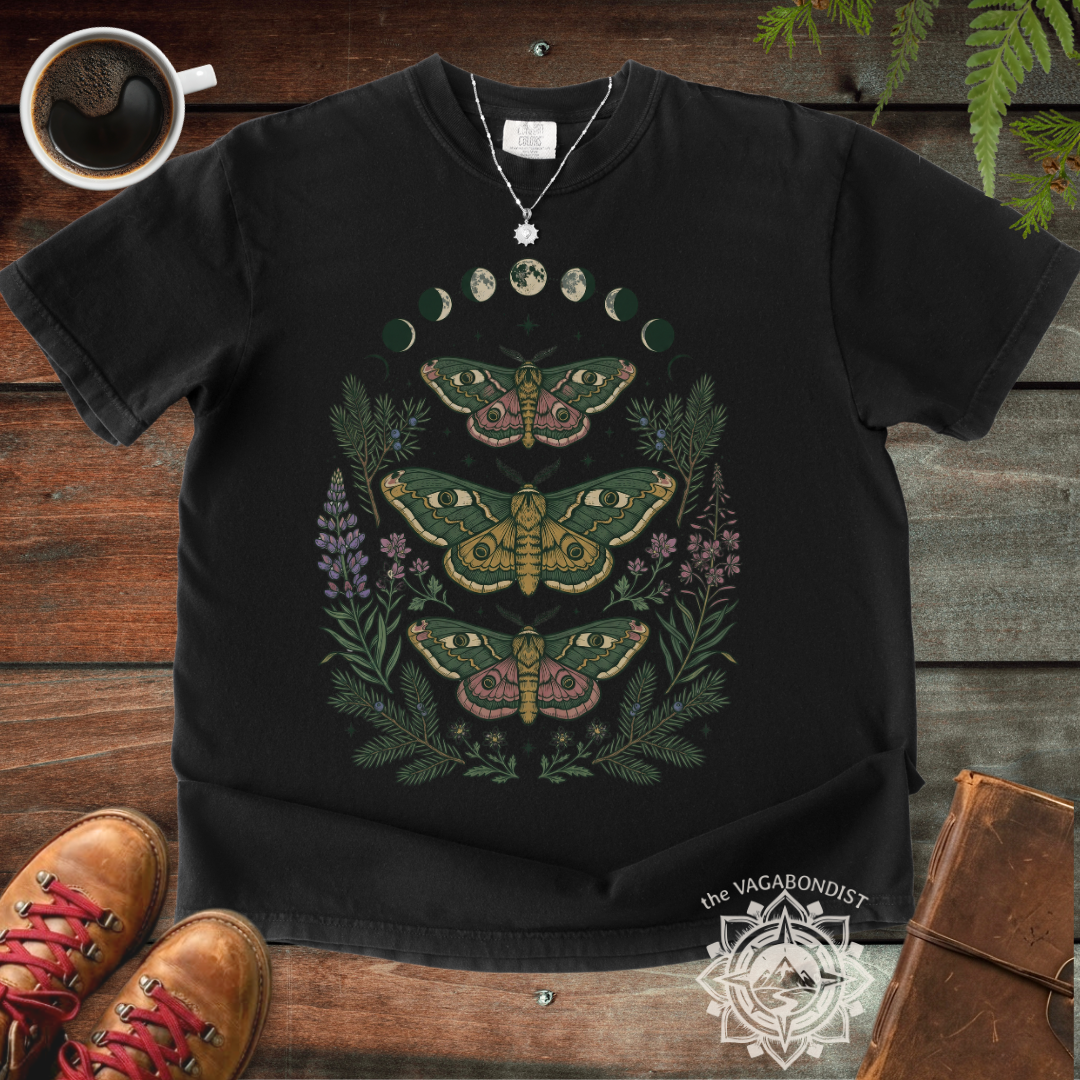 Mystical Moths & Plants of Alaska T-Shirt