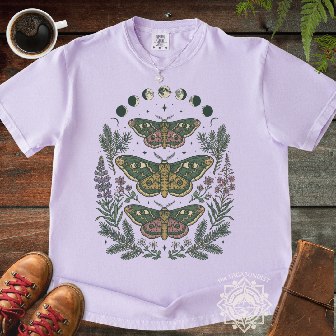 Mystical Moths & Plants of Alaska T-Shirt
