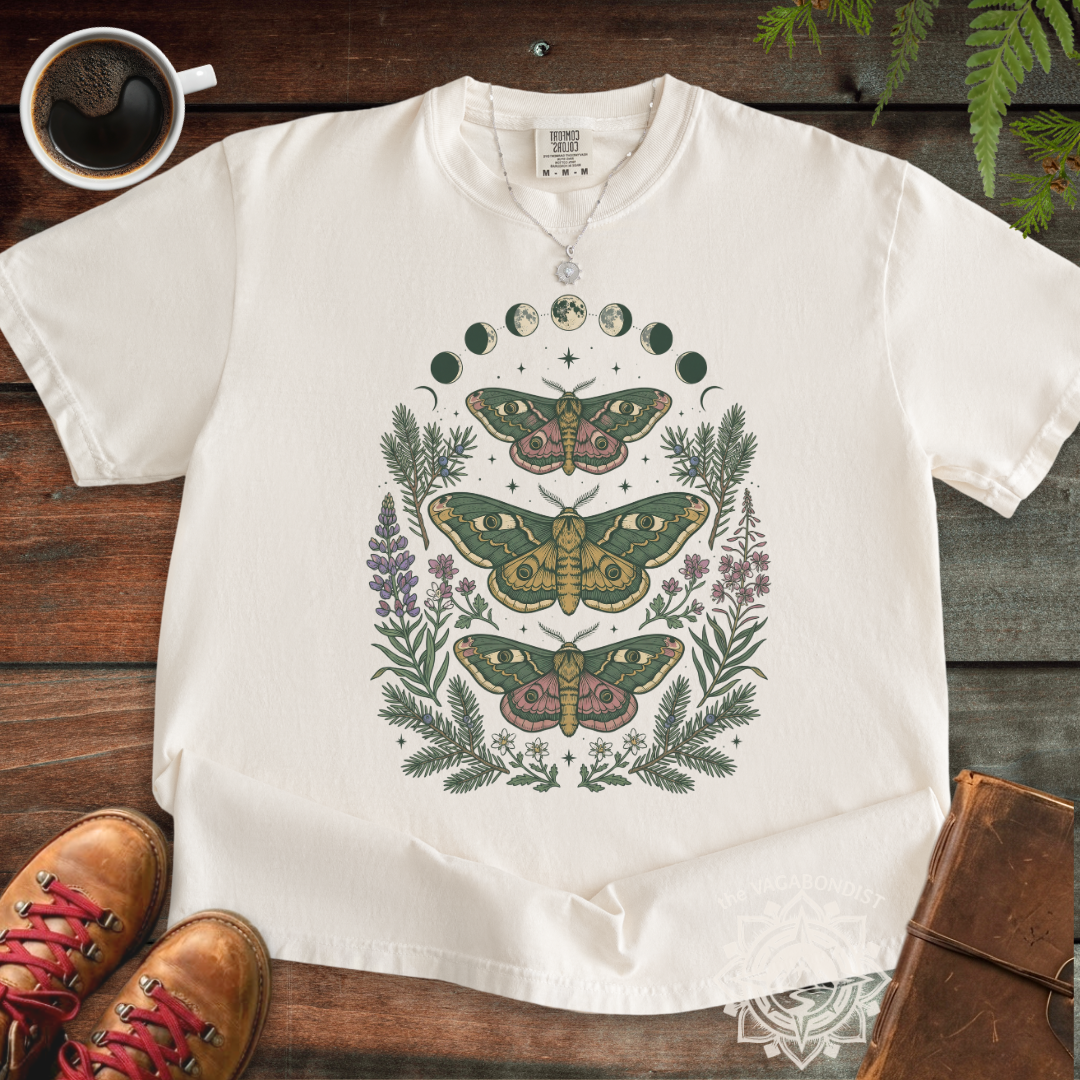 Mystical Moths & Plants of Alaska T-Shirt
