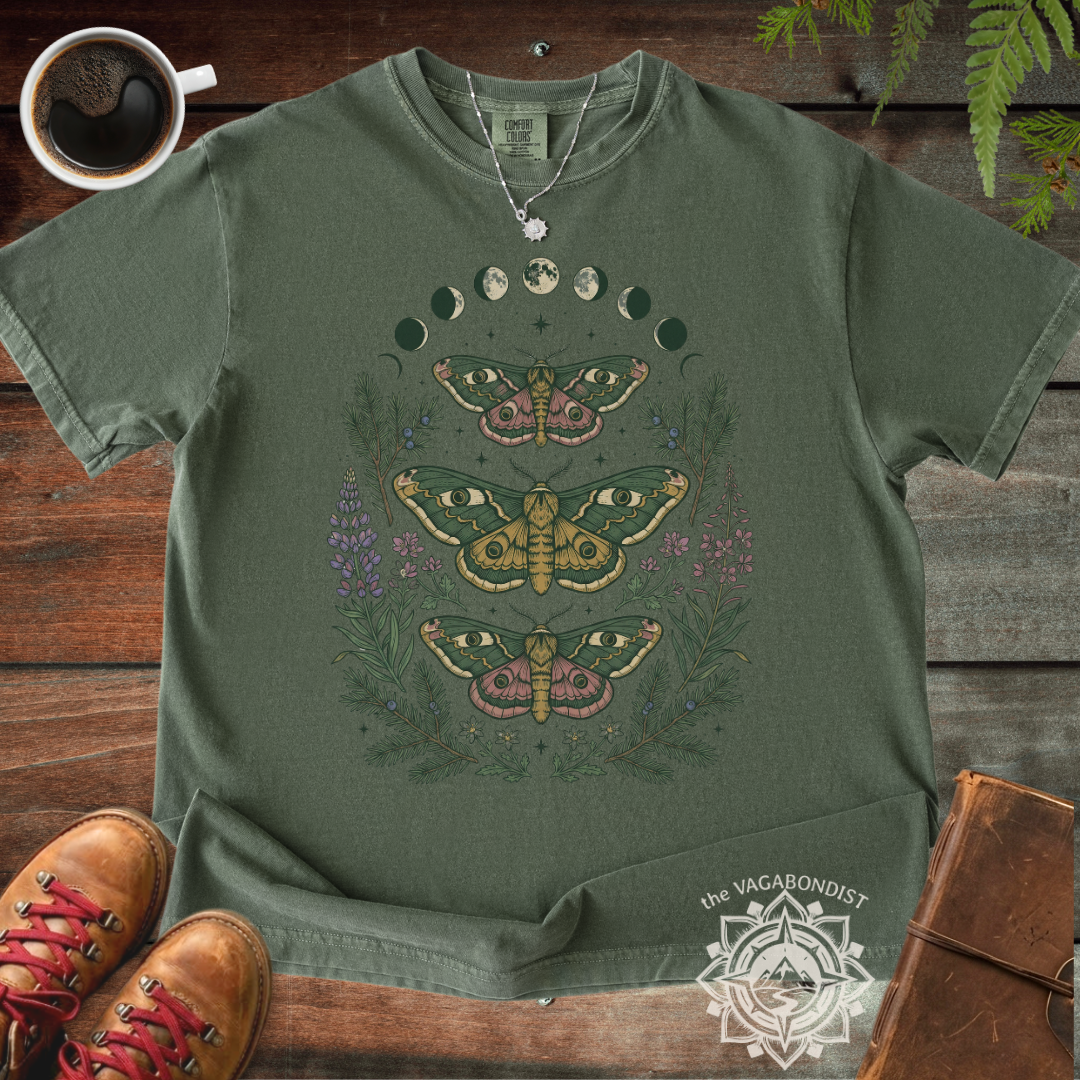 Mystical Moths & Plants of Alaska T-Shirt