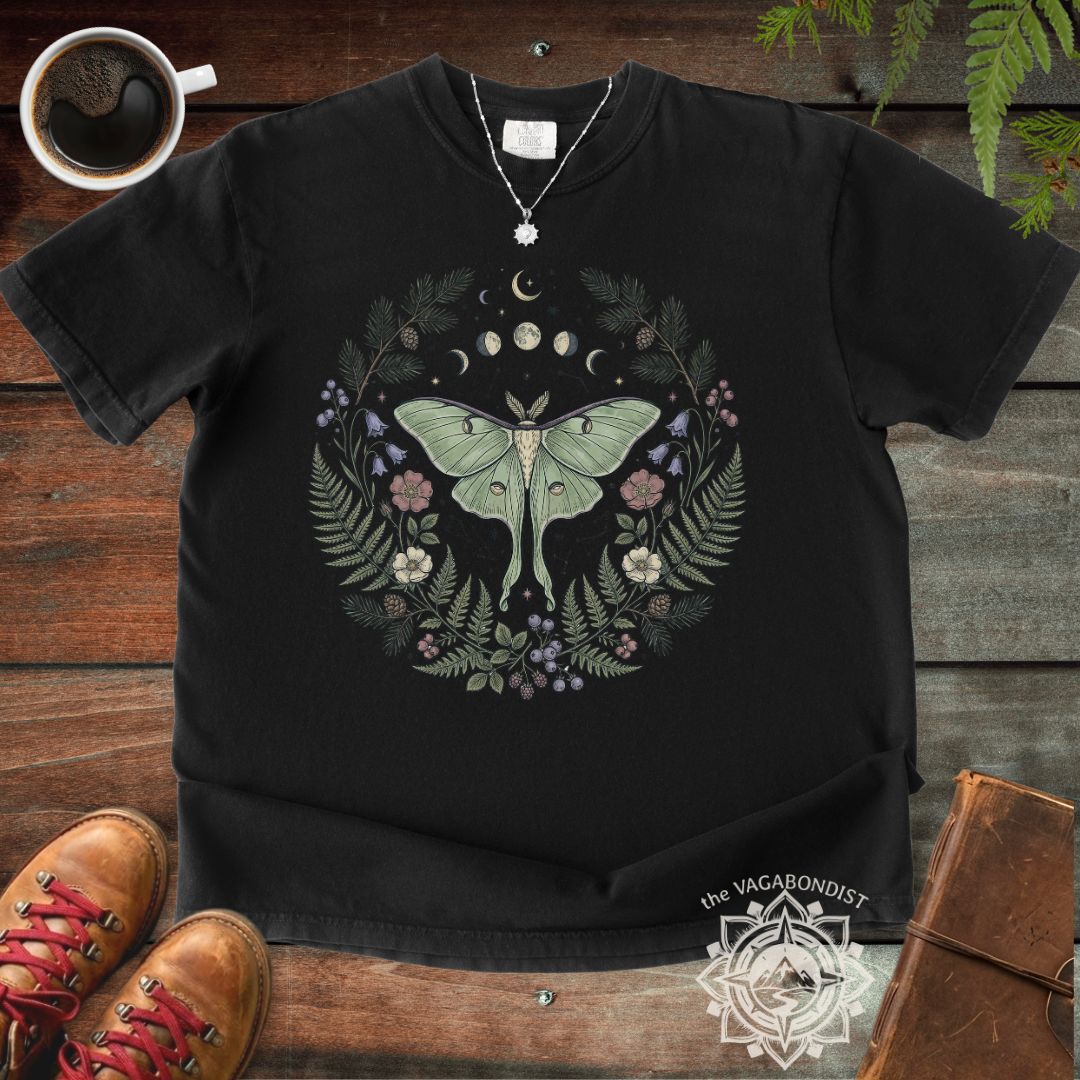 Luna Moth & Ferns T-Shirt