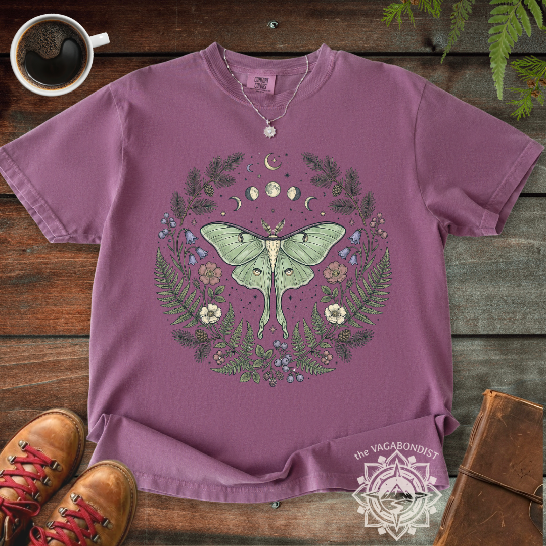 Luna Moth & Ferns T-Shirt