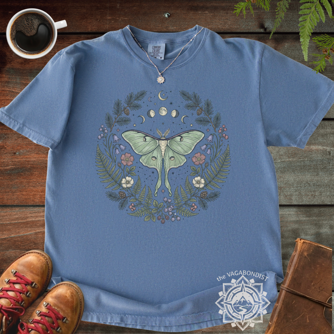 Luna Moth & Ferns T-Shirt