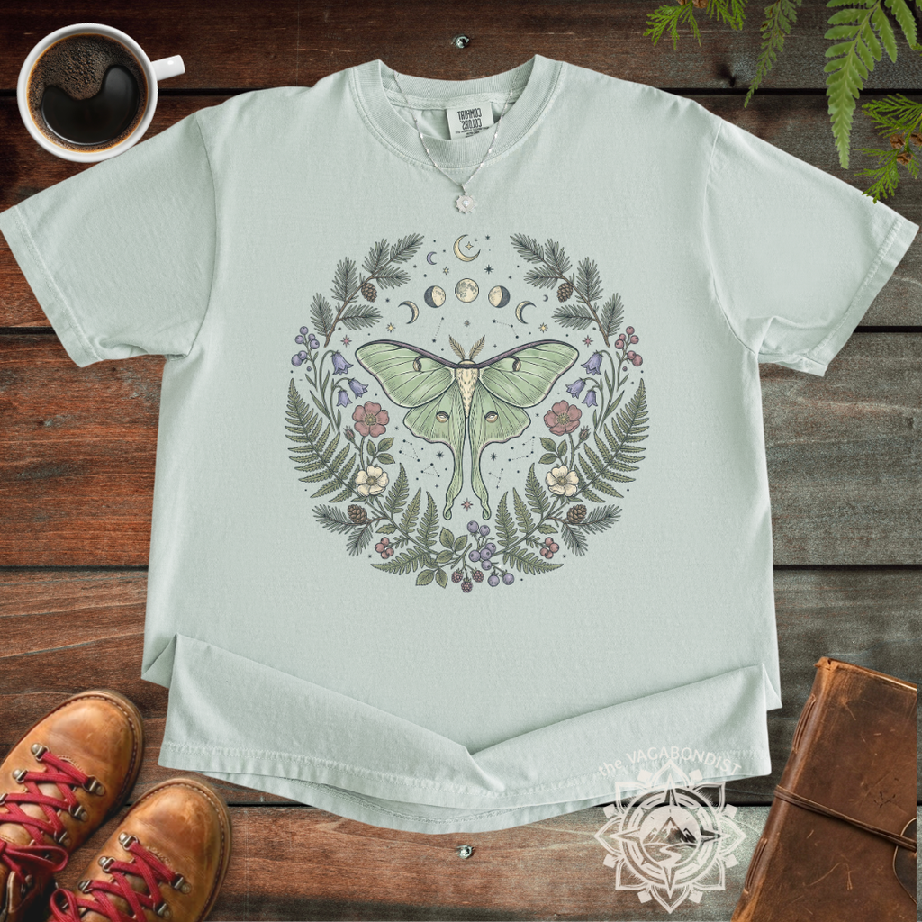 Luna Moth & Ferns T-Shirt