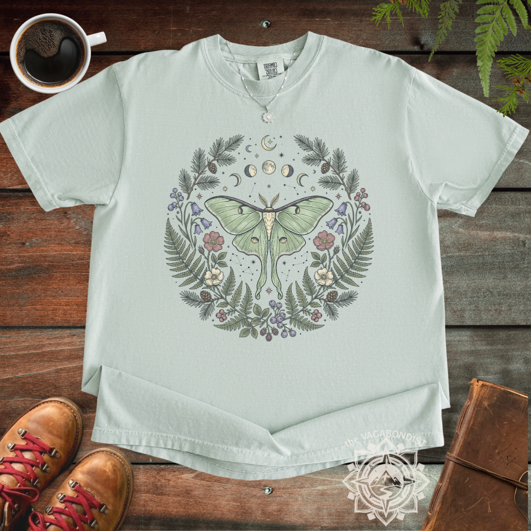 Luna Moth & Ferns T-Shirt