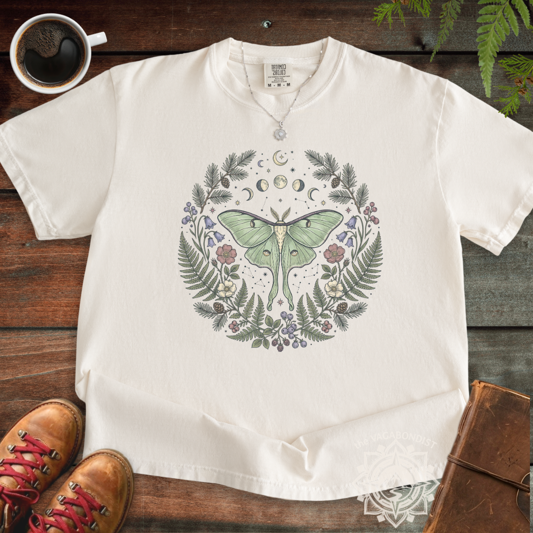 Luna Moth & Ferns T-Shirt