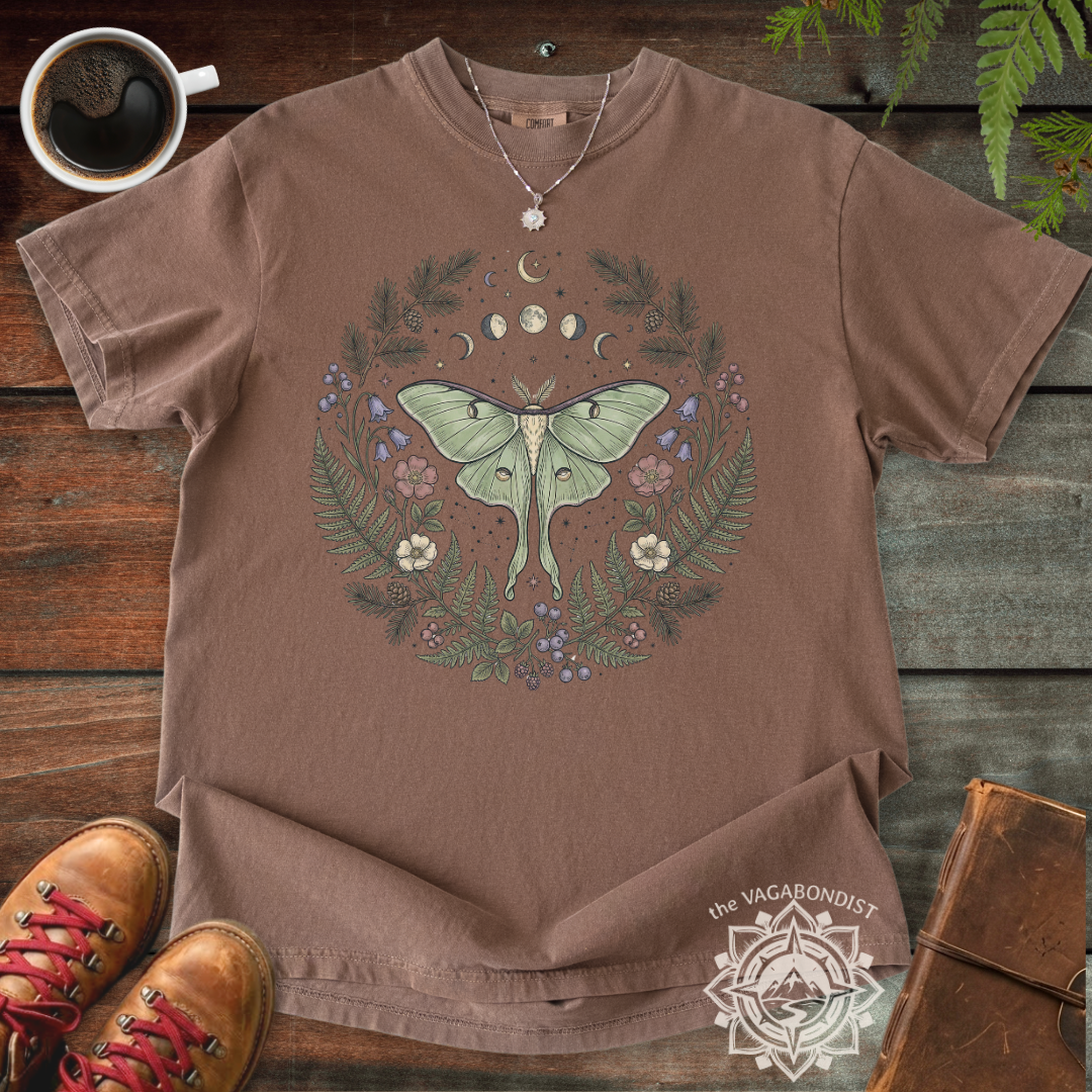 Luna Moth & Ferns T-Shirt