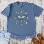 Whale Fluke & Nautilus T-Shirt