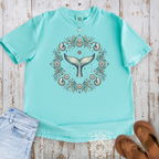 Whale Fluke & Nautilus T-Shirt