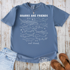 Sharks are Friends, not Food T-Shirt