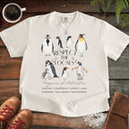 Respect the Locals: Penguins of Antarctica Cotton T-Shirt