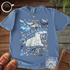 Watercolor Svalbard Icons Cotton T-Shirt