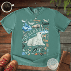 Watercolor Svalbard Icons Cotton T-Shirt