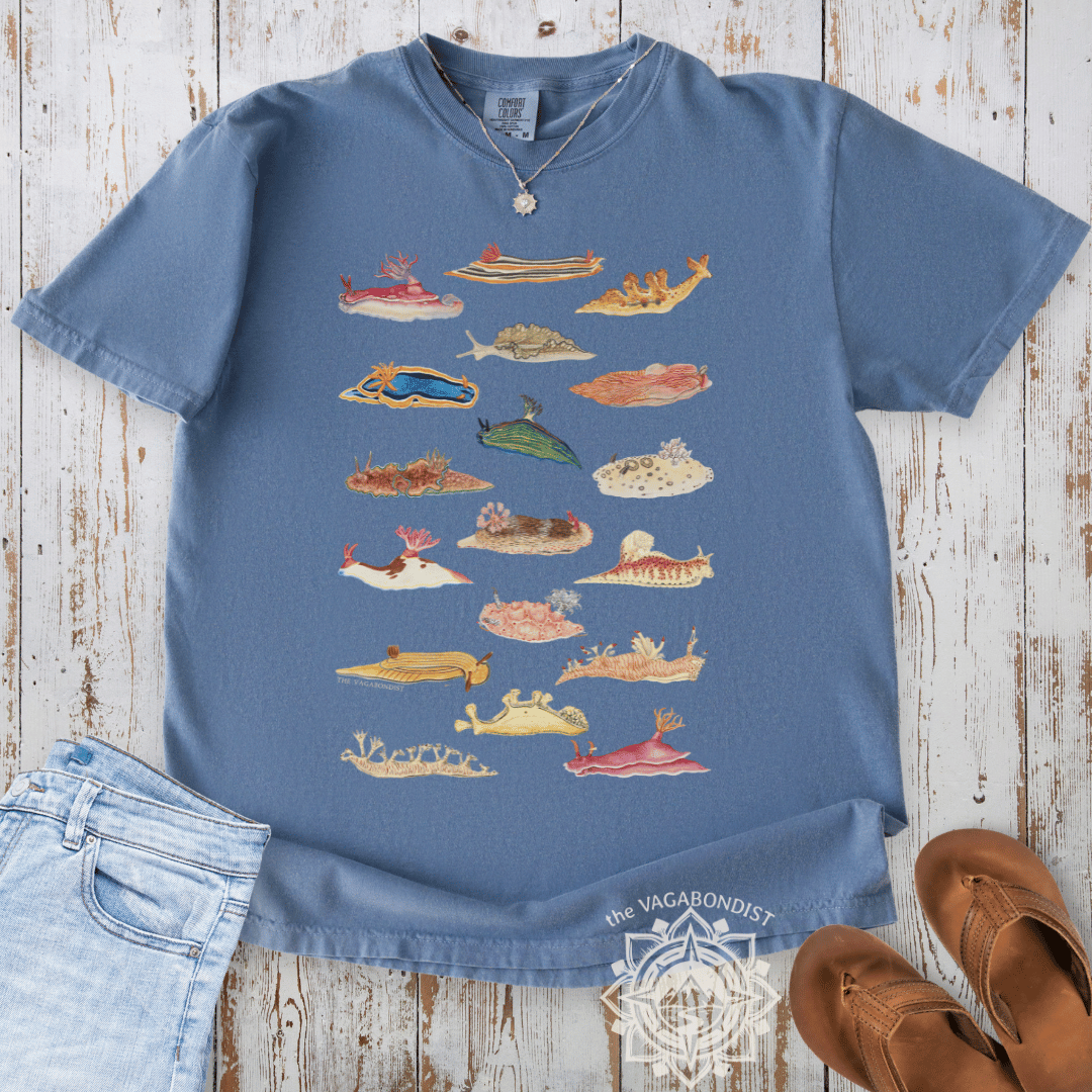 Vintage Nudibranch Cotton T-Shirt