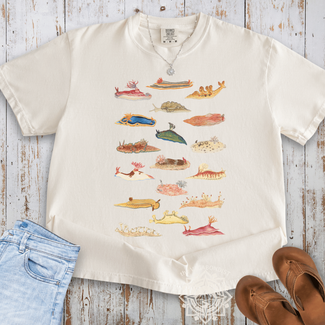 Vintage Nudibranch Cotton T-Shirt